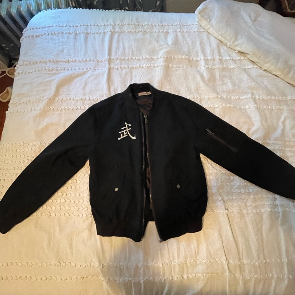 LF Carmar Embroidered Bomber Jacket